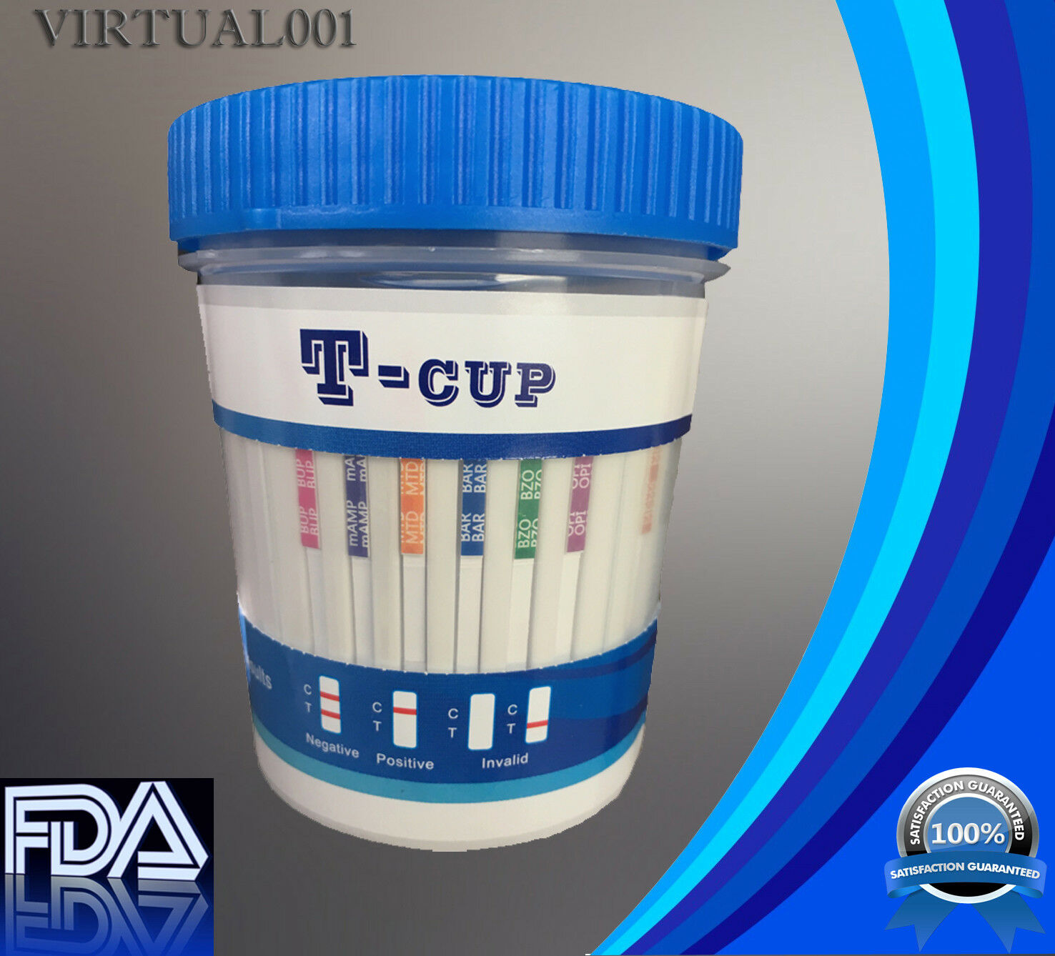 12 Panel Drug Test Cup -test For 12 Drugs- Fda  Clia - Lots As Low As $2.49/ Cup