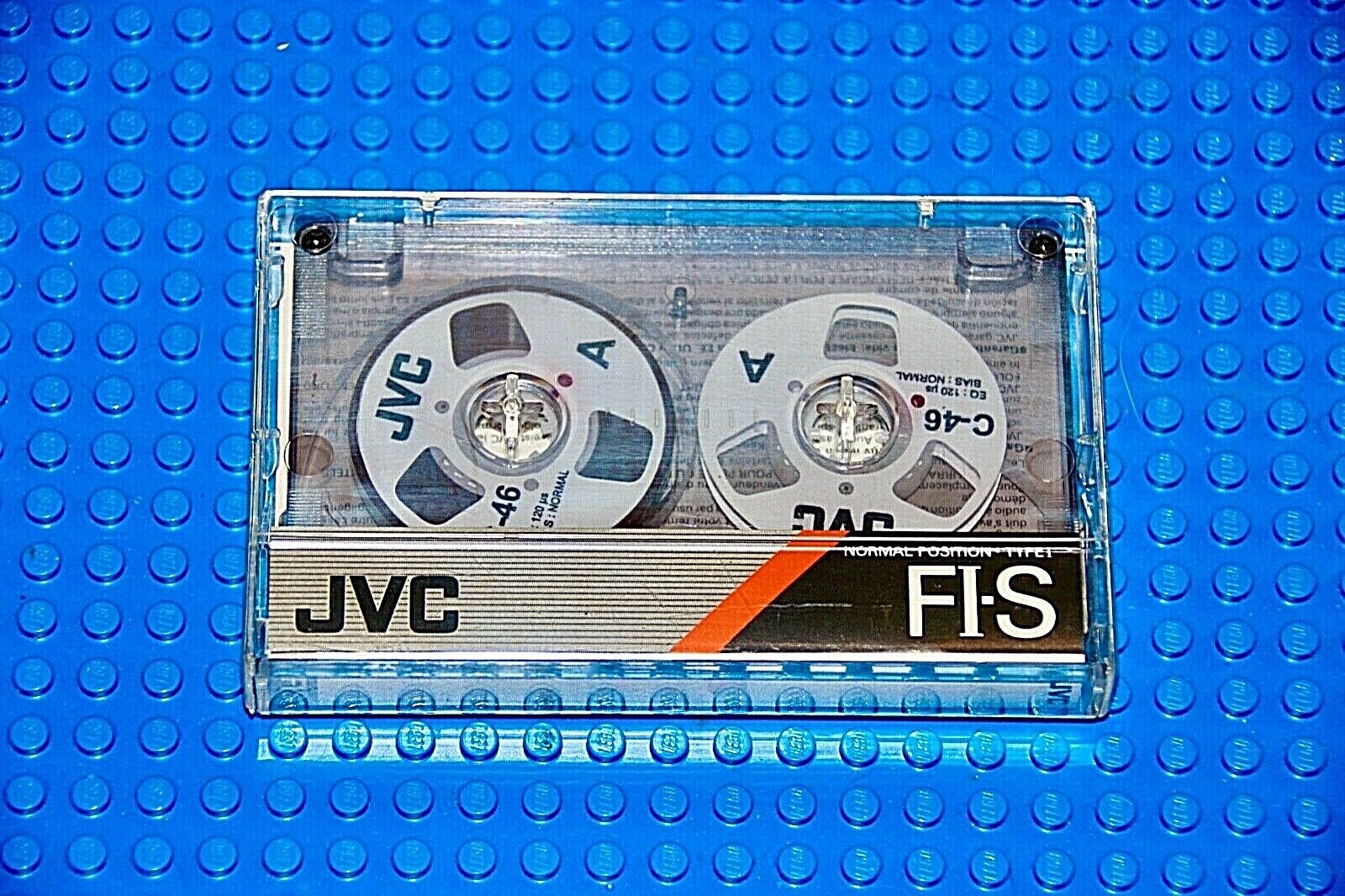 "jvc" Custom-made  White   Type I   New Reel Cassette Tape (1)