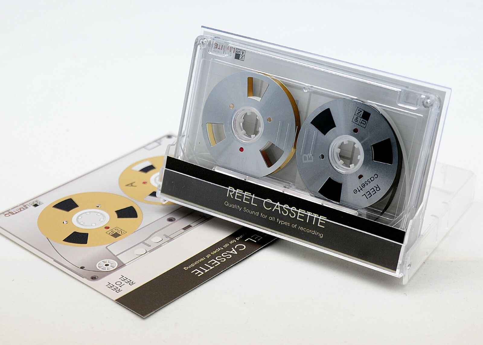 New Reel To Reel Cassette Tape Self-made High Quality Design Silver Color