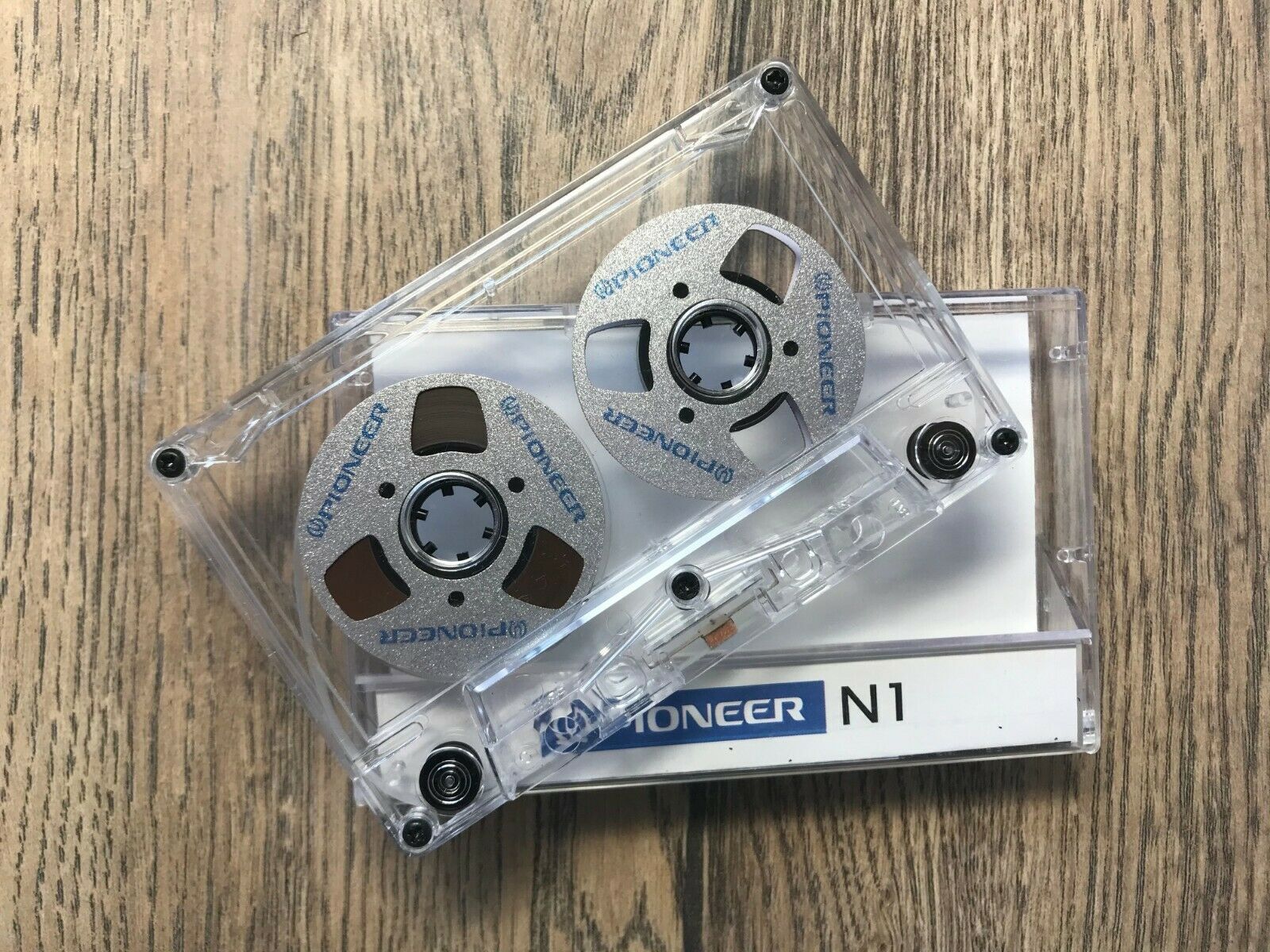 Pioneer Audio Tape Silver Handmade Reel To Reel Cassette Cassettes Tapes