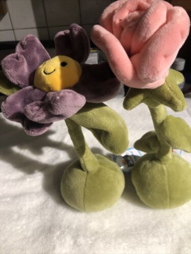 Jellycat Flower Lot Of Two. Nwts