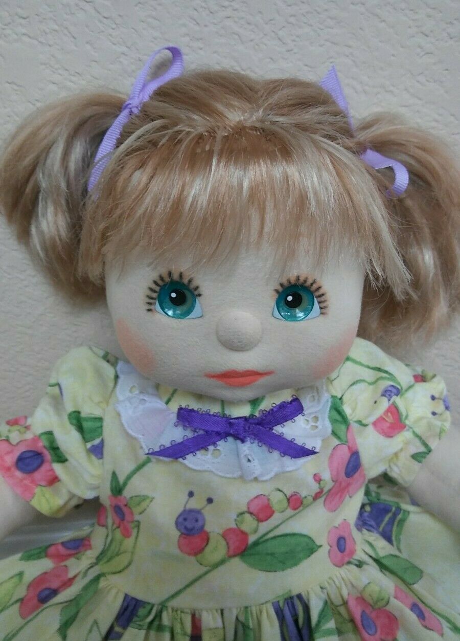 Mattel My Child Doll~ Ash Blonde Hair~ Aqua Eyes~ Fully Dressed! 💗