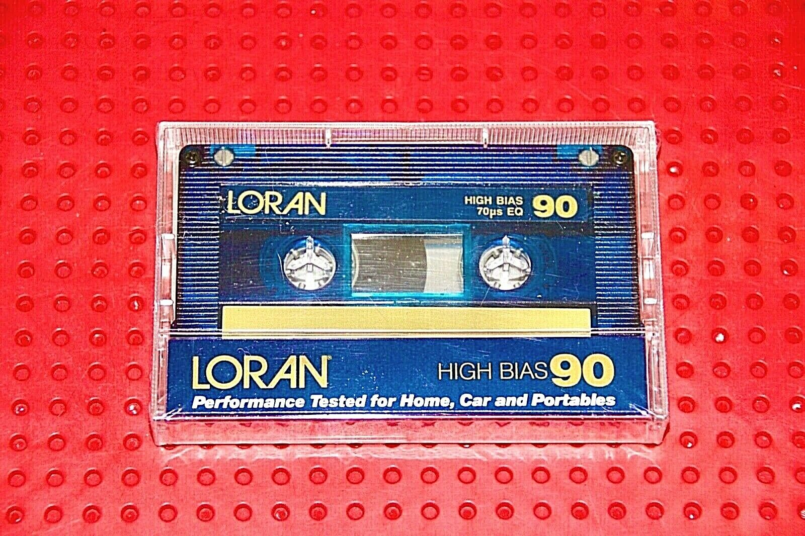 Loran High Bias  90       Type Ii    Blank Cassette Tape (1)  (sealed)