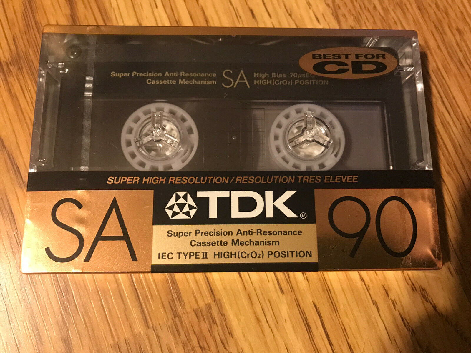 Tdk Sa 90 Blank Audio Cassette Tapes 90min High Bias Type Ii New Sealed